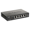 D-Link DGS-1100-05PDV2 síťový přepínač Řízený Gigabit Ethernet (10/100/1000) Podpora napájení po Ethernetu (PoE) Černá