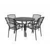 ROJAPLAST Set záhradného nábytku ZWMT-51 záhradný stôl 1 + 4 záhradné stoličky ZWMC-19