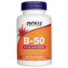 NOW Vitamin B-50 Complex 100 rostlinných kapsúl