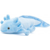 BABY MIX Plyšová hračka Axolotl Baby Mix 45 cm modrá