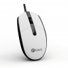 C-TECH myš WM-10, USB, 1200 DPI, bílo-černá