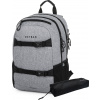 OXYBAG Studentský batoh + etue OXY Sport Grey Melange