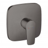 Hansgrohe Talis E, sprchová batéria pod omietku, kefovaná čierna chrómová, HAN-71765340