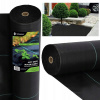 Agrotextília - AGRO LÁTKA 90G 0,8x100m ČIERNA AGRO NETKANÁ UV SILNÁ OCHRANA Z PRAVINY HRUBA (Agrotekkanín 90G 0,8x100 m čierny UV agrotextile silný antichwastowa hrubý)