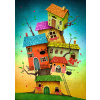 ENJOY Puzzle Rozprávkové domčeky 1000 dielikov