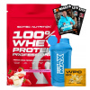 Proteínový koncentrát - WPC Scitec Nutrition prášok 500 g biela čokoládová príchuť - jahoda