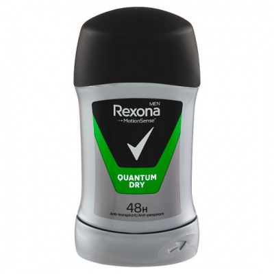 Rexona Men Quantum Dry tuhý antiperspirant 50 ml