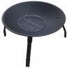 ZÁHRADNÝ KRB NA CAMPFIRE GRIL KOTOL OCELOVÝ ČIERNY VEĽKÝ 55 CM (ZÁHRADNÝ KRB NA CAMPFIRE GRIL KOTOL OCELOVÝ ČIERNY VEĽKÝ 55 CM)