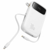 Baseus QPow2 lítium-polymérová (LiPo) batéria 10000 mAh biela