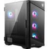 Herná počítačová skrinka MSI MPG VELOX 100R Mid Tower, čierna, 4x 120 mm ARGB ventilátory, 1-6 ARGB