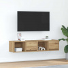 vidaXL TV stolíky 2 ks dub artisan 60x31x25,5 cm spracované drevo 861453