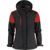 Printer Bunda Prime Padded Softshell Women, zimní, dámská COT61107281405-black/red 2XL Černá/červená