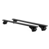 Střešní nosič – černé příčníky Envio | Kia Sorento 5dv. SUV (rok výroby 2002-09) | na vyvýšené (klasické) střešní ližiny (hagusy)