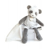 Doudou Gift - plyšová panda s dekou 28 cm