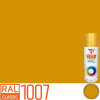 PRISMA COLOR ACRYL Barva ve spreji Barva (odstín): RAL 1007 - narcisová žlutá, Velikost balení: 400 ml, Stupeň lesku: lesk 91041