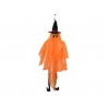 Halloween duch s čarodějnickým kloboukem, 150 cm