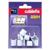 INOFIX Spoje pre káblové lišty 10,5x10mm biela/rovné 2202