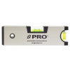 PRO Kapesní eloxovaná vodováha s magnetem 17 cm (100-A6-017)