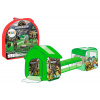 LEAN TOYS Detské ihrisko 3v1 – stan, tunel, suchý bazén – Dinosaury
