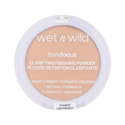 Wet n Wild Bare Focus Clarifying Finishing Powder zmatňujúci púder 6 g light-medium