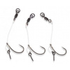3ks - Montáž Anaconda Piercer Chod Rig Curve Shank Micro Barb Veľkosť 8