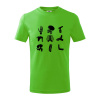 Röntgen - ikony - Tričko detské bavlnené - 158 cm/12 rokov ( Apple Green )