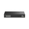 D-Link DGS-1530-10/E 8 Portov GE + 2 Porty 10G SFP+ Smart Managed Switch