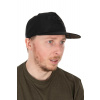 Fox Šiltovka Black/Camo Flat Peak Snapback Hat