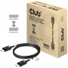 CLUB3D CAC-1091 DisplayPort kábel 1,2 m Čierna (CAC-1091)