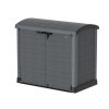 DURAMAX StoreAway ARC 1200 l Plastový záhradný úložný box 145 x 125 x 82,5 cm - sivý DURAMAX 86633