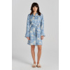 ŠATY GANT REL MAGNOLIA PRINT SHIRT DRESS DOVE BLUE