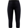 Dámské funkční 3/4 spodky CRAFT Core Dry Active Comfort černé Velikost: XS