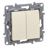LEGRAND Vypínač NILOÉ 764606 č.5 béžová