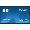 iiyama ProLite LFDs, 4K, USB, RS232, Ethernet, kit (RS232), black LE5041UHS-B1
