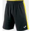 Joma Futbalové šortky TOKIO II SHORT BLACK-YELLOW Veľkosť: 6XS/5XS