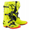 topánky TECH 10 ALPINESTARS žltá fluo/čierna/červená fluo 2025 Veľkosť: 44.5, Veľkost: 44.5