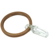 Gardinia Krúžky Windsor pr. 25 mm s klznou vložkou bronz, 10 ks v balení