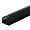 Zvislý bočný Gola profil XG10, 2900 mm, matná čierna 2,9m