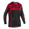 dres LITE, FLY RACING - USA 2025 (černá/červená) M170-0290