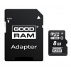 GOODRAM microSDHC 8GB class 4 + adapter M40A-0080R11