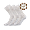 PEPINA 100% bavlnené ponožky Boma Biela 46-48 3 páry