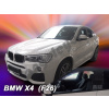 Deflektory na okná pre BMW X4 F26, 4ks
