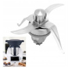 ROTAČNÝ NÔŽ PRE THERMOMIX VORWERK TM21, ŠTVORNÁSOBNÉ OSTRIE S TESNENÍM