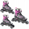 Roller Skates 3in1 Raven Profesia Black/Pink 31-35 (Roller Skates 3in1 Raven Profesia Black/Pink 31-35)