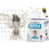 Ochranná sieť Linarem SiatkiSieci 4 m x 2 m béžová (SET BALKÓNOVÁ SIEŤ 4x2m PRE HOLUBY PROTI VTÁTKOM MONTÁŽ BEZ VŔTANÍ)