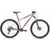 Horský bicykel - Kross úroveň 4.0 2022 šedá - červená (Kross úroveň 4.0 2022 šedá - červená)