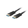 LANBERG KABEL HDMI M/M V2.1 50M OPTICKÝ ČERNÝ AOC