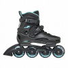 Kolieska Rollerblade RB 80 W - Čierno/jasnomodré - 39 (250)