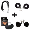 Začiatočnícky BDSM set na zväzovanie (4-dielny)