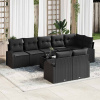 zahrada-XL Súprava záhradných pohoviek 9 pcs polyratan 3346103